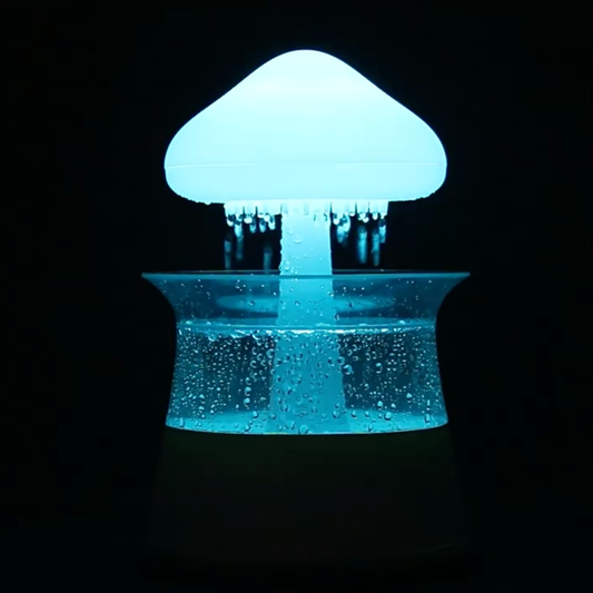 Rain Cloud humidifier with 7 color led
