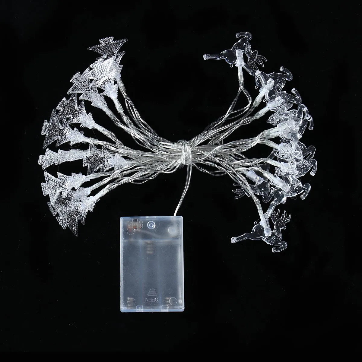 Christmas Tree Snowflake LED String Lights