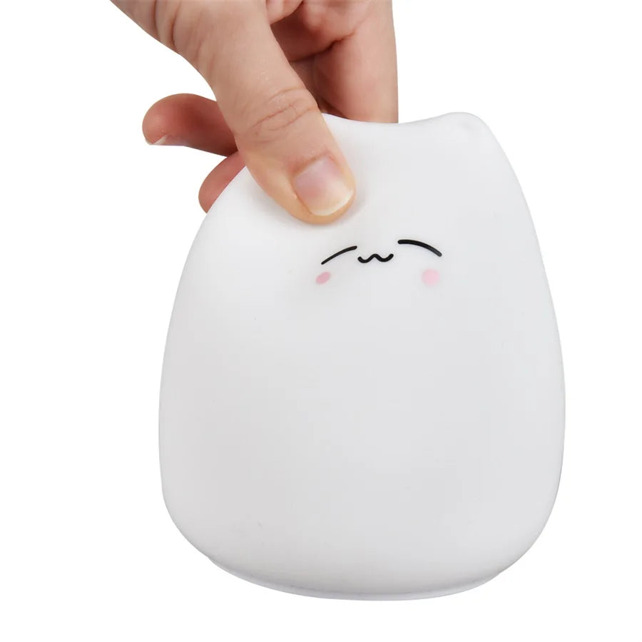 Cartoon Cat LED Night Light
