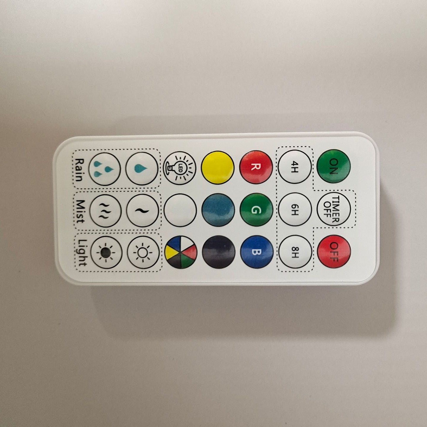 Rain Cloud humidifier with 7 color led
