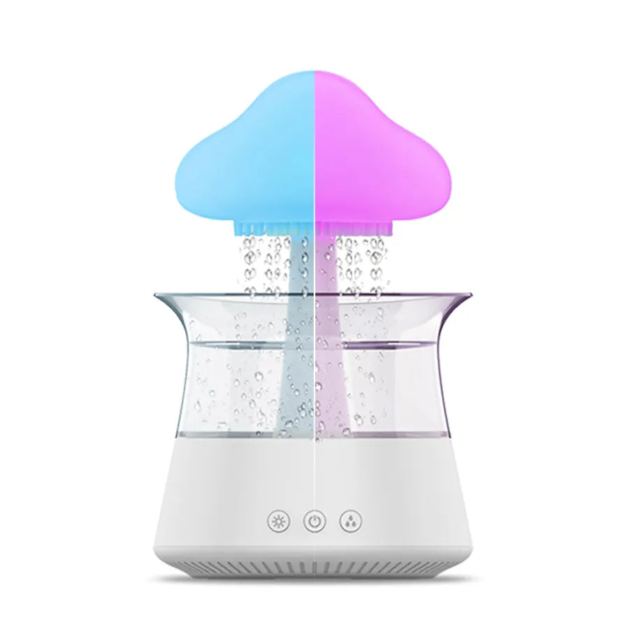 Rain Cloud humidifier with 7 color led