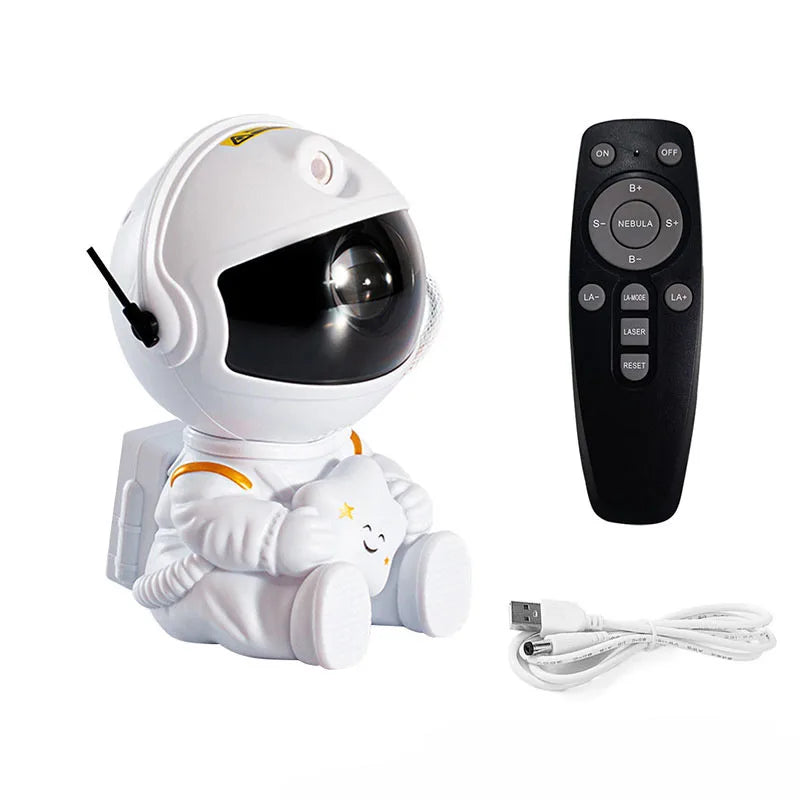 Astronaut Galaxy Star Projector Lamp