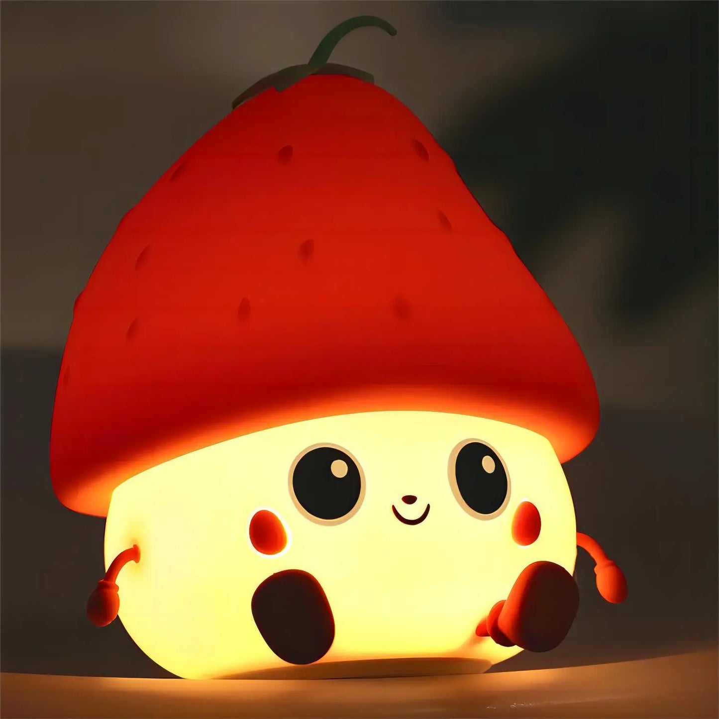 Strawberry Silicone LED Night Light