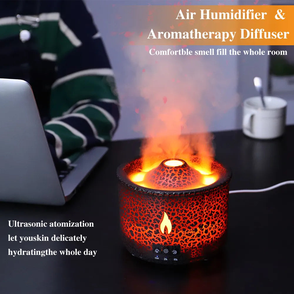 Simulated Volcano Humidifier