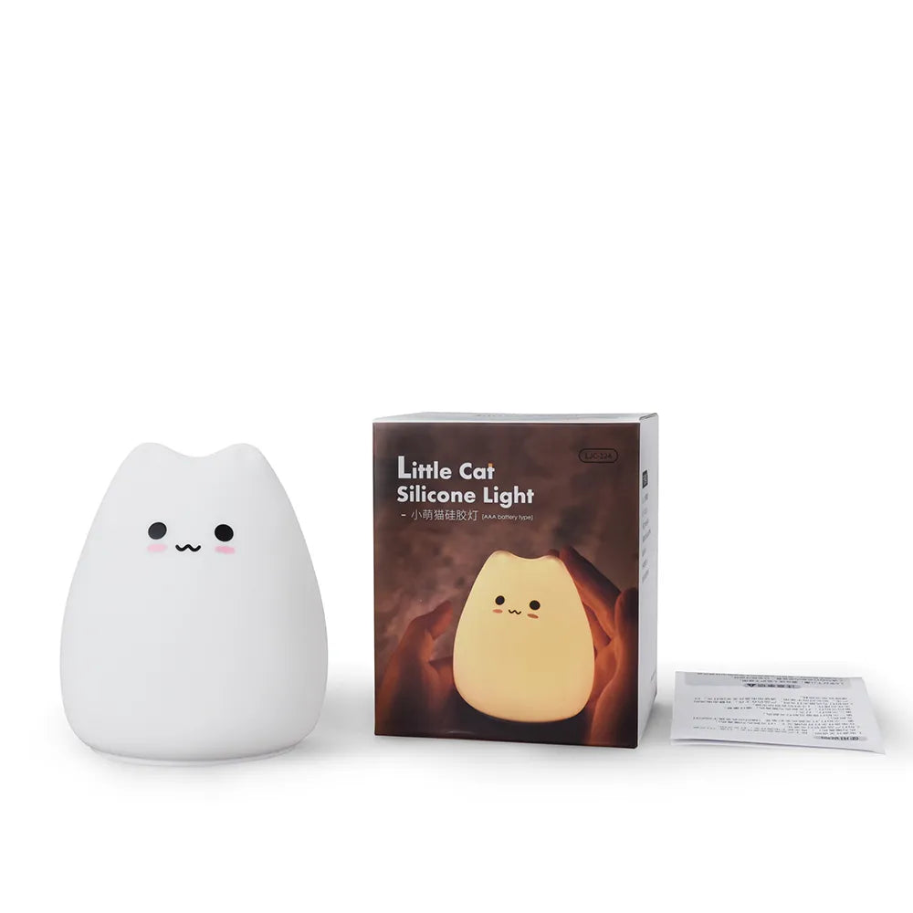 Cartoon Cat LED Night Light