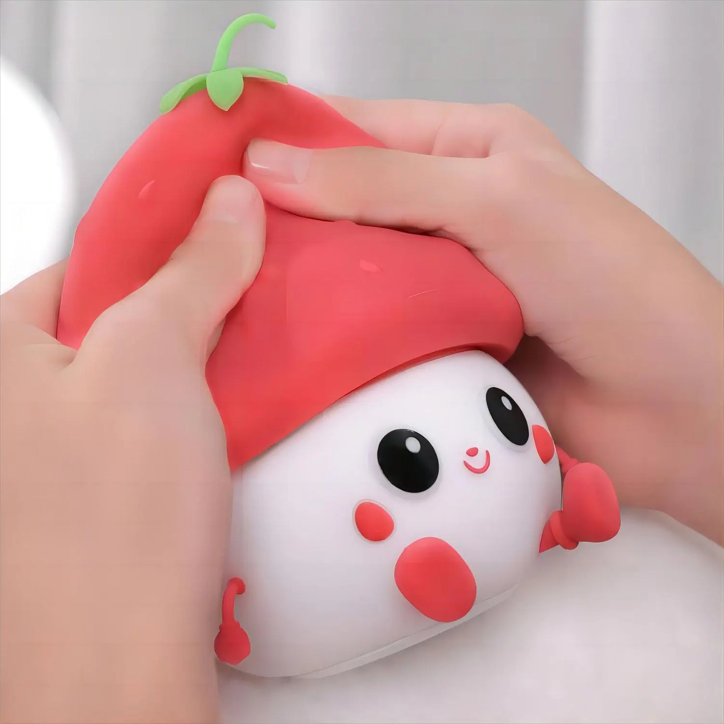 Strawberry Silicone LED Night Light