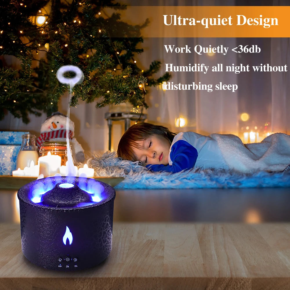 Simulated Volcano Humidifier