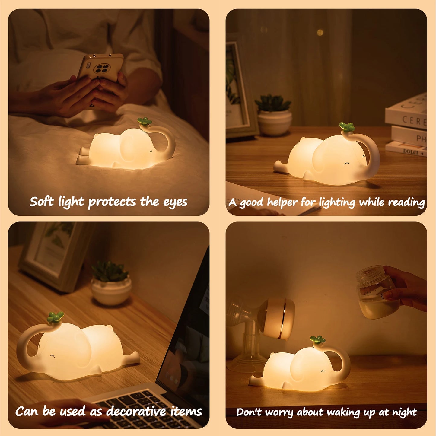 Elephant Silicone Night Light