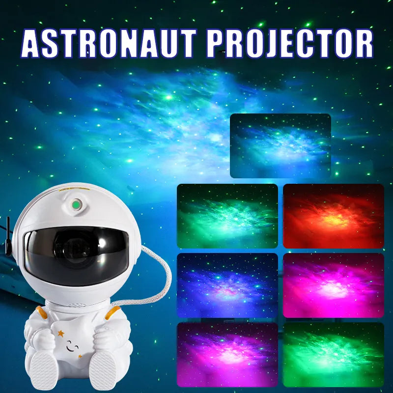 Astronaut Galaxy Star Projector Lamp