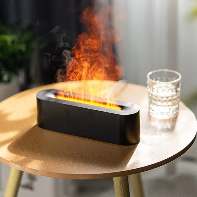 Newest RGB Flame Humidifier