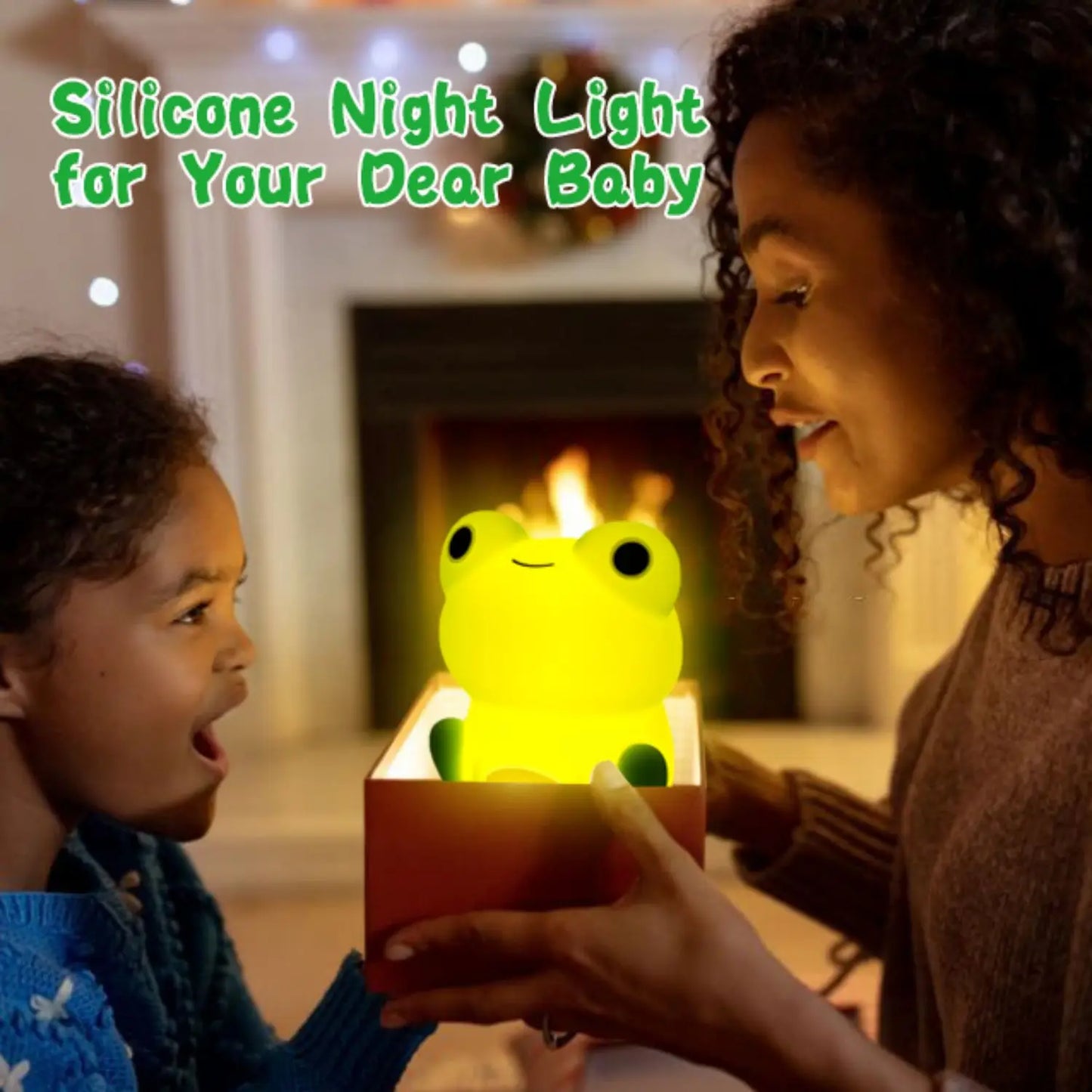 Frog Soft Silicone Sleeping Night Light