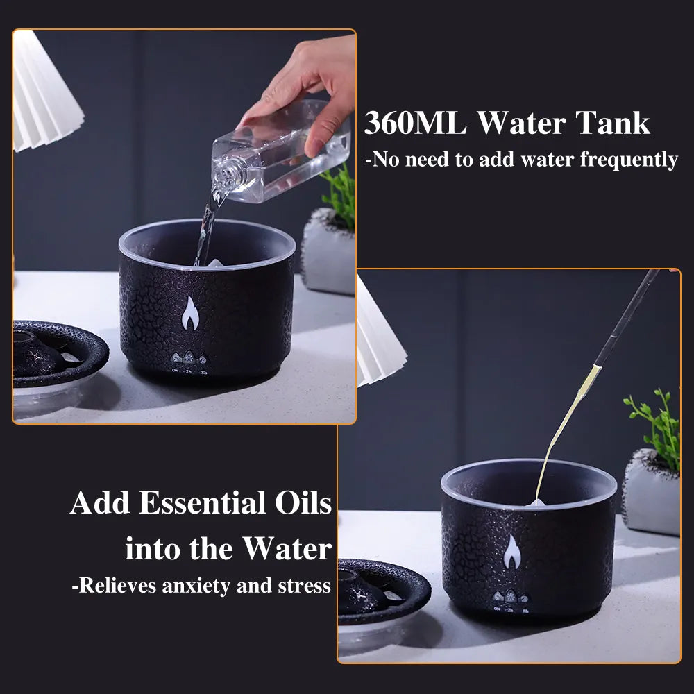 Simulated Volcano Humidifier