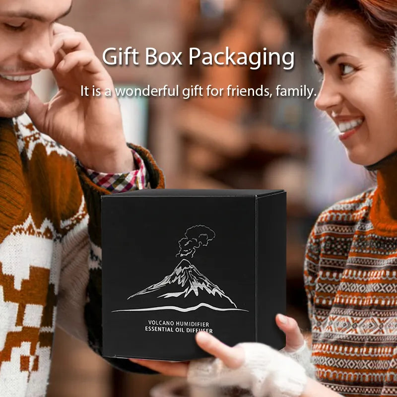 Volcanic Aroma Diffuser Lamp 130ml USB Portable