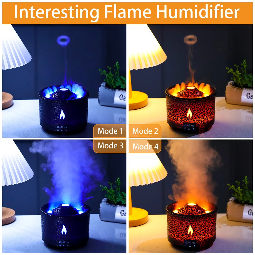 Simulated Volcano Humidifier
