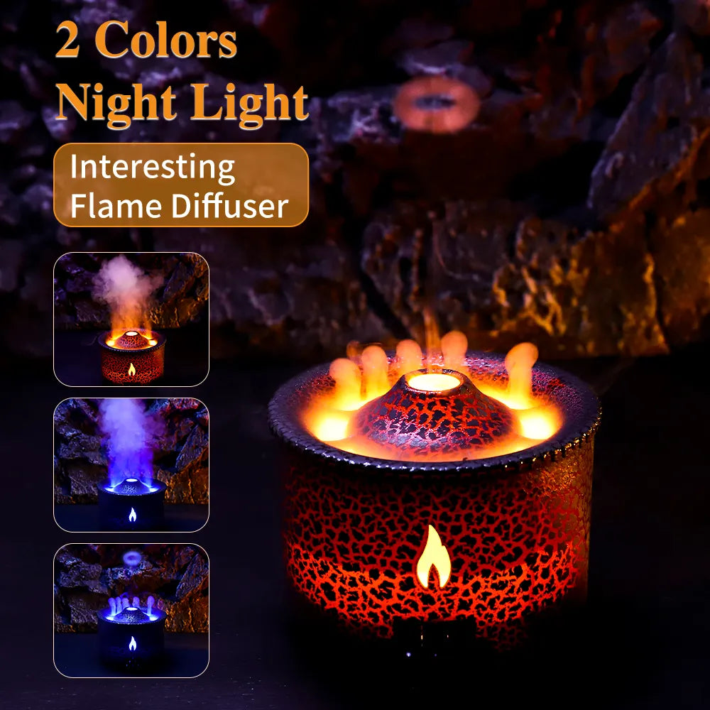 Simulated Volcano Humidifier