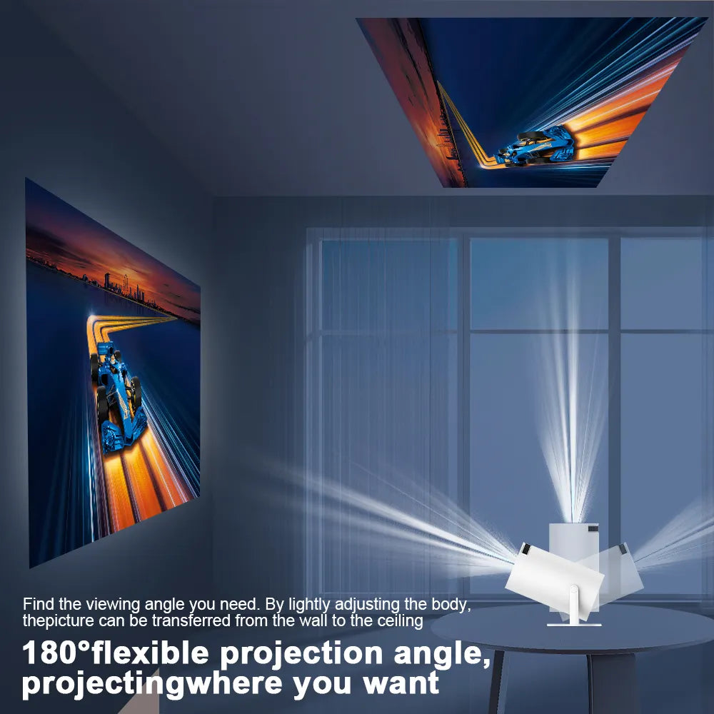 Transpeed Android 11 4K Projector with WiFi6 and BT5.0