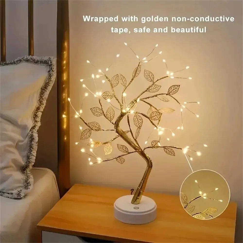 Tree LED Light USB Table Lamp