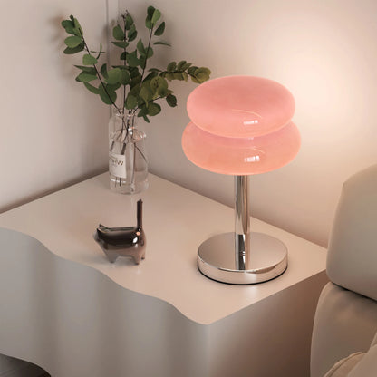 Italian Designer Glass Egg Tart Table Lamp