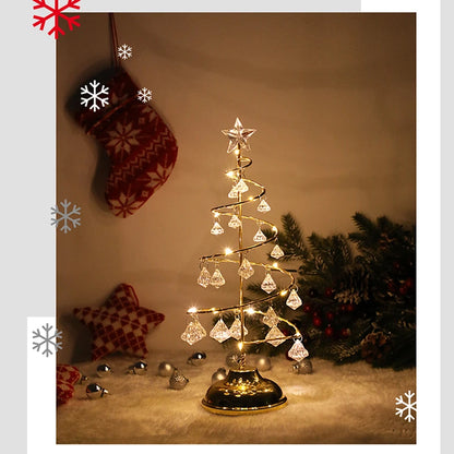 Modern Christmas Crystal Desk Lighting
