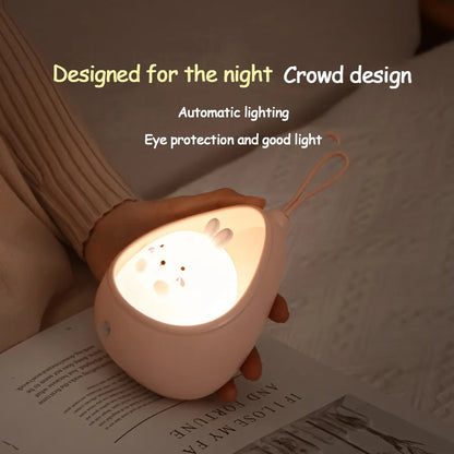 Cute Animal Human Induction Night Light