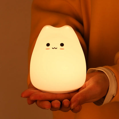 Cartoon Cat LED Night Light