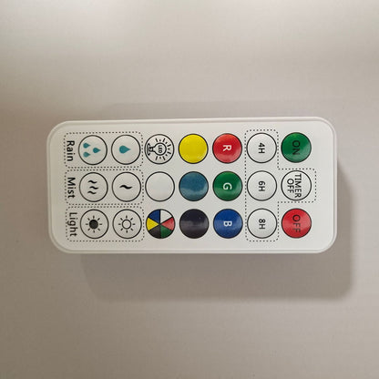 Rain Cloud humidifier with 7 color led