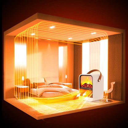 Simulated Fireplace Heater