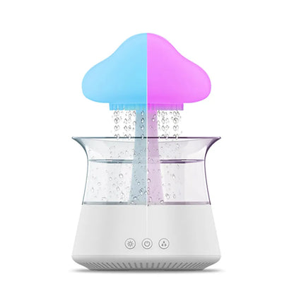 Rain Cloud humidifier with 7 color led