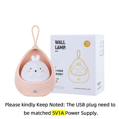 Cute Animal Human Induction Night Light