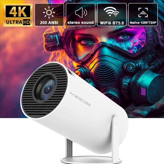 Transpeed Android 11 4K Projector with WiFi6 and BT5.0