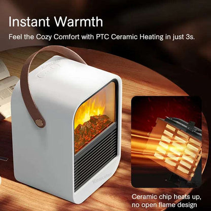Simulated Fireplace Heater