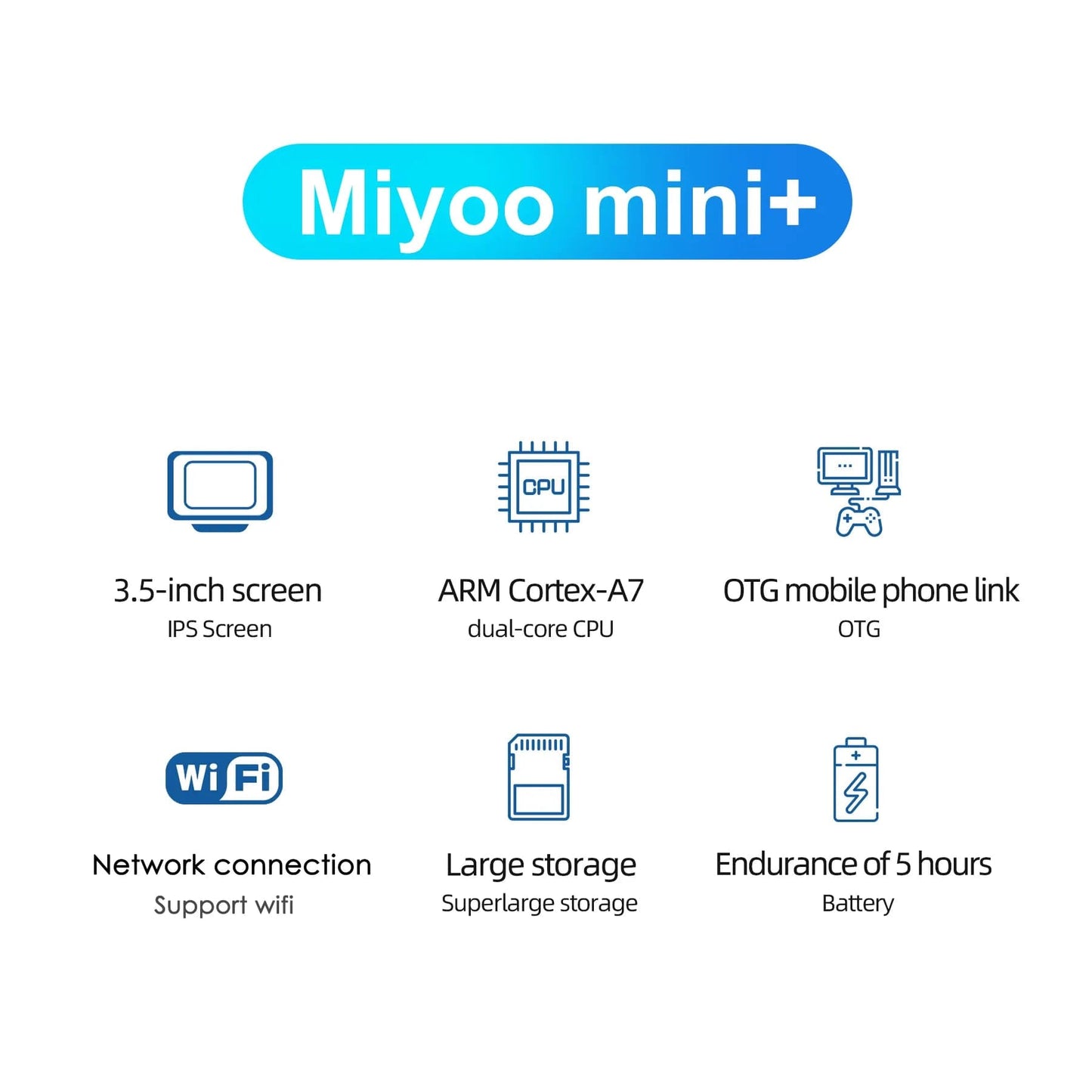 Mini Plus Portable Retro Handheld Game Console