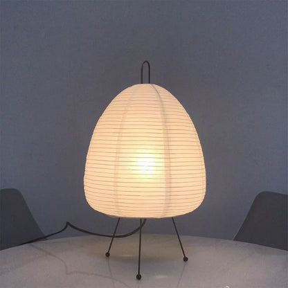 Japanese Rice Paper Lantern LED Table Lamp