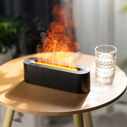 Newest RGB Flame Humidifier