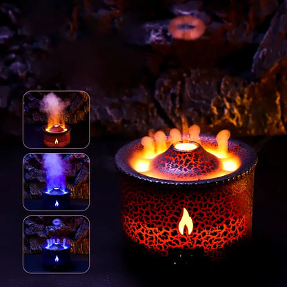 Simulated Volcano Humidifier