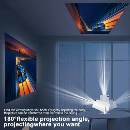 Transpeed Android 11 4K Projector with WiFi6 and BT5.0