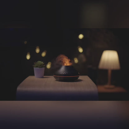 Volcanic Aroma Diffuser Lamp 130ml USB Portable